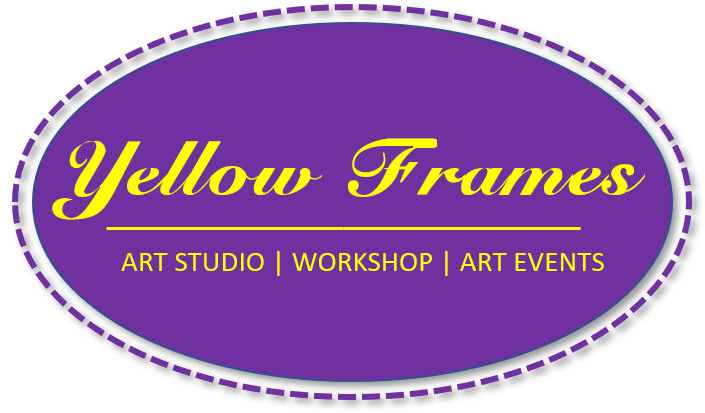 Yellow Frames Art by Minal Logo