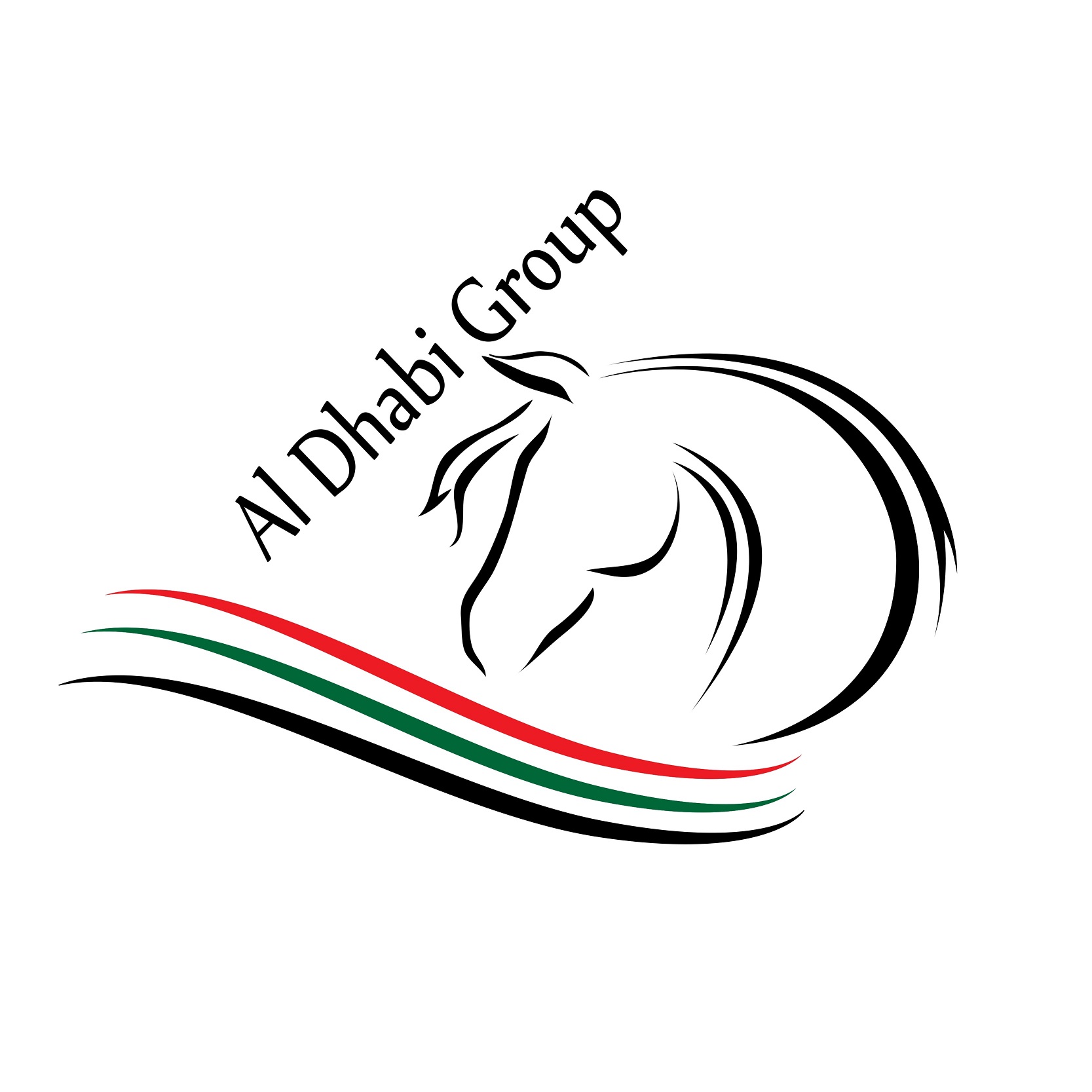 Al Dhabi Dubai City Stable Logo